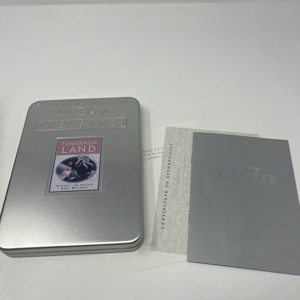 Walt Disney Treasures: Walt Disney's Tomorrowland DVD Replacement Tin Empty Case